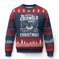 Funny Xmas Vacation Eggnog Ugly Christmas Sweater Griswold Family Can I Refill Your Eggnogs Xmas Movie - Wonder Print Shop