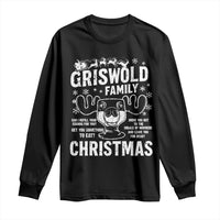 Funny Christmas Vacation Eggnog Long Sleeve Shirt Griswold Family Can I Refill Your Eggnogs Xmas Movie - Wonder Print Shop