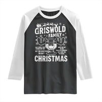 Funny Christmas Vacation Eggnog Raglan Shirt Griswold Family Can I Refill Your Eggnogs Xmas Movie - Wonder Print Shop
