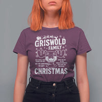Funny Christmas Vacation Eggnog T Shirt For Women Griswold Family Can I Refill Your Eggnogs Xmas Movie - Wonder Print Shop