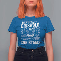 Funny Christmas Vacation Eggnog T Shirt For Women Griswold Family Can I Refill Your Eggnogs Xmas Movie - Wonder Print Shop