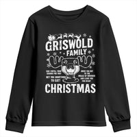 Funny Christmas Vacation Eggnog Youth Sweatshirt Griswold Family Can I Refill Your Eggnogs Xmas Movie - Wonder Print Shop