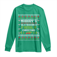 Funny Christmas Vacation Movie Long Sleeve Shirt Nobodys Walking Out On This Fun Old Fashioned Family Christmas - Wonder Print Shop