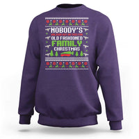 Funny Christmas Vacation Movie Sweatshirt Nobodys Walking Out On This Fun Old Fashioned Family Christmas - Wonder Print Shop