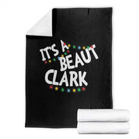Funny Xmas Movie Its A Beaut Clark Throw Blanket Christmas Vacation Holiday Lights - Wonder Print Shop