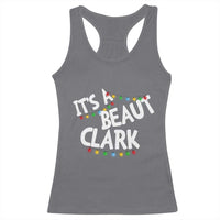 Funny Xmas Movie Its A Beaut Clark Racerback Tank Top Christmas Vacation Holiday Lights - Wonder Print Shop
