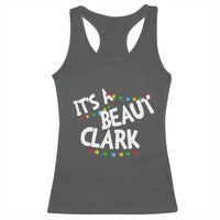 Funny Xmas Movie Its A Beaut Clark Racerback Tank Top Christmas Vacation Holiday Lights - Wonder Print Shop