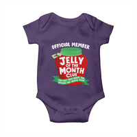 Funny Christmas Vacation Movie Baby Onesie Official Member Jelly Of The Month Club - Wonder Print Shop