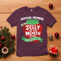 Funny Christmas Vacation Movie T Shirt Official Member Jelly Of The Month Club - Wonder Print Shop