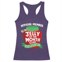 Funny Christmas Vacation Movie Racerback Tank Top Official Member Jelly Of The Month Club - Wonder Print Shop