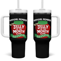 Funny Christmas Vacation Movie Tumbler With Handle Official Member Jelly Of The Month Club - Wonder Print Shop