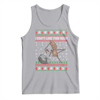 Funny Marcus The Worm Christmas Tank Top I Dont Like This Rock Xmas Meme - Wonder Print Shop