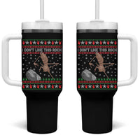 Funny Marcus The Worm Christmas Tumbler With Handle I Dont Like This Rock Xmas Meme - Wonder Print Shop