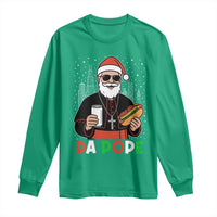 Pope Leo XIV Christmas Long Sleeve Shirt Cardinal Robert Prevost Santa Chicago - Wonder Print Shop