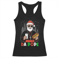 Pope Leo XIV Christmas Racerback Tank Top Cardinal Robert Prevost Santa Chicago - Wonder Print Shop