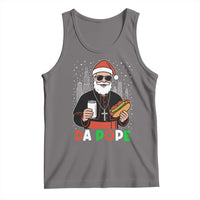 Pope Leo XIV Christmas Tank Top Cardinal Robert Prevost Santa Chicago - Wonder Print Shop