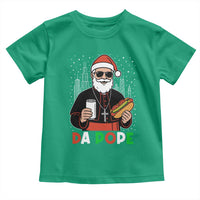 Pope Leo XIV Christmas Toddler T Shirt Cardinal Robert Prevost Santa Chicago - Wonder Print Shop