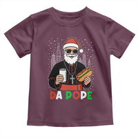 Pope Leo XIV Christmas Toddler T Shirt Cardinal Robert Prevost Santa Chicago - Wonder Print Shop