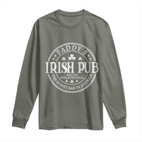 Funny Paddys Irish Pub Long Sleeve Shirt The Worst Bar In America St Patricks Day Beer Drinking