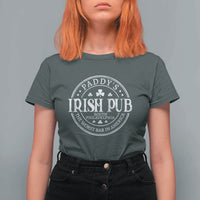 Funny Paddys Irish Pub T Shirt For Women The Worst Bar In America St Patricks Day Beer Drinking
