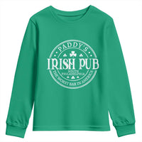 Funny Paddys Irish Pub Youth Sweatshirt The Worst Bar In America St Patricks Day Beer Drinking