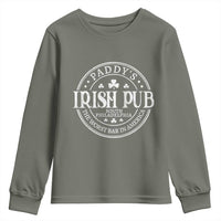 Funny Paddys Irish Pub Youth Sweatshirt The Worst Bar In America St Patricks Day Beer Drinking
