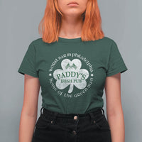 Funny Paddys Irish Pub T Shirt For Women Worst Bar In Philadelphia St Patricks Day Beer Drinking