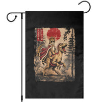 Princess Donut Riding Mongo Garden Flag Japanese Vintage Graphic Ukiyoe Art