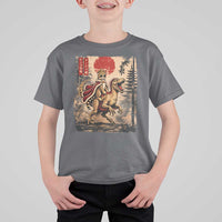 Princess Donut Riding Mongo T Shirt For Kid Japanese Vintage Graphic Ukiyoe Art