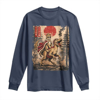 Princess Donut Riding Mongo Long Sleeve Shirt Japanese Vintage Graphic Ukiyoe Art