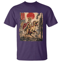 Princess Donut Riding Mongo T Shirt Japanese Vintage Graphic Ukiyoe Art