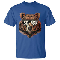 Sobriety Anniversary Sober Bear AA NA Recovery T Shirt