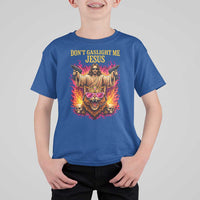 Dont Gaslight Me Jesus T Shirt For Kid Princess Cat Donut Meme Faith Humor
