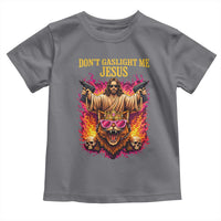 Dont Gaslight Me Jesus Toddler T Shirt Princess Cat Donut Meme Faith Humor
