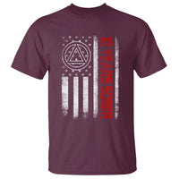10 Years Sober T Shirt 10 Years Sobriety Anniversary Vintage American Flag