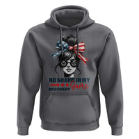No Shame In My Recovery Game Hoodie Sobriety AA NA Anniversary