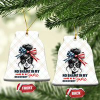No Shame In My Recovery Game Ceramic Ornament Sobriety AA NA Anniversary