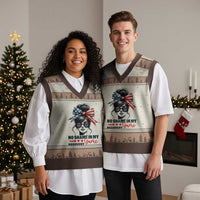 No Shame In My Recovery Game V-Neck Knit Sweater Vest Sobriety AA NA Anniversary