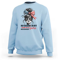 No Shame In My Recovery Game Sweatshirt Sobriety AA NA Anniversary