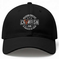 Weekend Forecast Crawfish With A Chance Of Beer Baseball Cap
