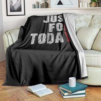 Just For Today Throw Blanket Sobriety Anniversary Sober AA NA Recovery