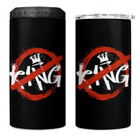 Funny No King Graffiti Style Crown 4 in 1 Can Cooler Tumbler - Wonder Print Shop