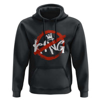 Funny No King Graffiti Style Crown Hoodie - Wonder Print Shop