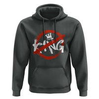 Funny No King Graffiti Style Crown Hoodie - Wonder Print Shop