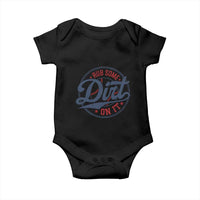 Funny Baseball Rub Some Dirt On It Baby Onesie Sports Coach - Wonder Print Shop