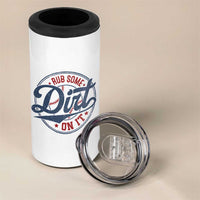 Funny Baseball Rub Some Dirt On It 4 in 1 Can Cooler Tumbler Sports Coach - Wonder Print Shop