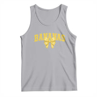 Funny Bananas Coquette Bow Baseball Player Tank Top - Wonder Print Shop