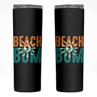 Funny Beach Bum Summer Vacation Skinny Tumbler Beach Life Sun Light - Wonder Print Shop