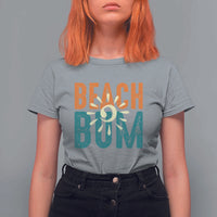 Funny Beach Bum Summer Vacation T Shirt For Women Beach Life Sun Light - Wonder Print Shop