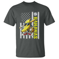 Funny Bananas Lover Baseball Vintage American Flag T Shirt - Wonder Print Shop
